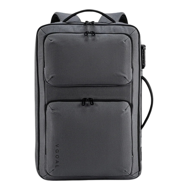 Vgoal Expandable Waterproof Laptop Backpack with USB Charging & Anti-Theft Lock