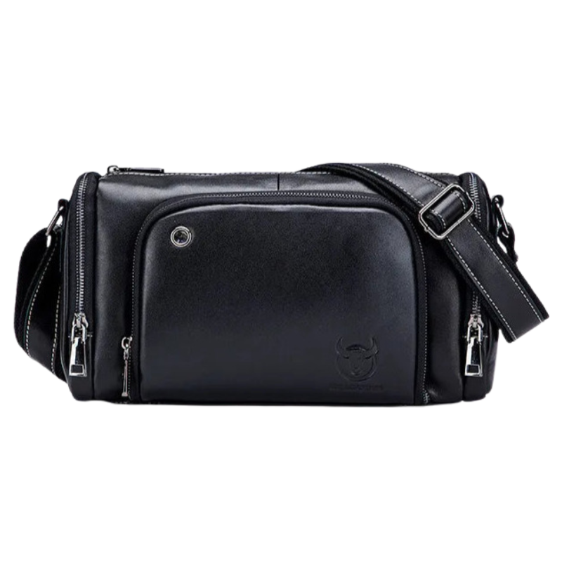 Bullcaptain PU Leather Crossbody Shoulder Bag
