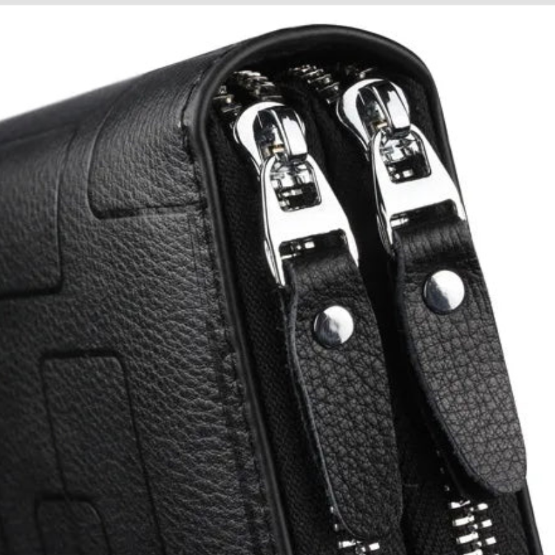 PU Leather Long Zipper Wallet Clutch Bolsnik