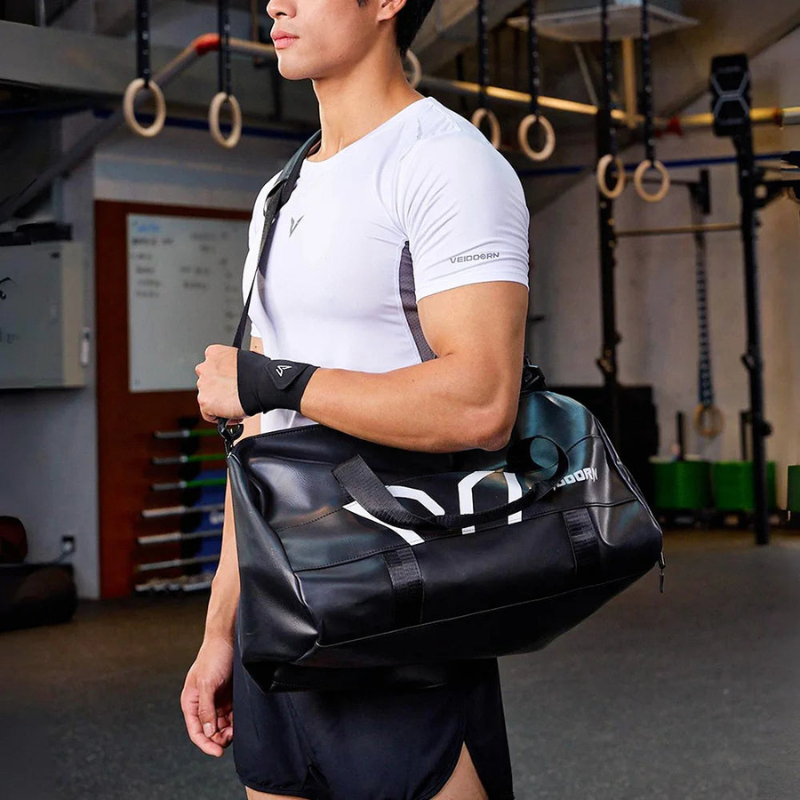 Veidoorn Large Capacity Waterproof Gym Bag with Dry Wet Separation