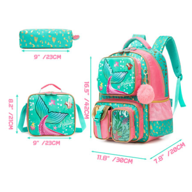 Kids School Backpack Set with Lunch Bag Bolsnik