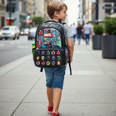 Marvel Kids Waterproof School Bag
