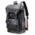 Anti-Theft PU Leather Laptop Backpack Black Bolsnik