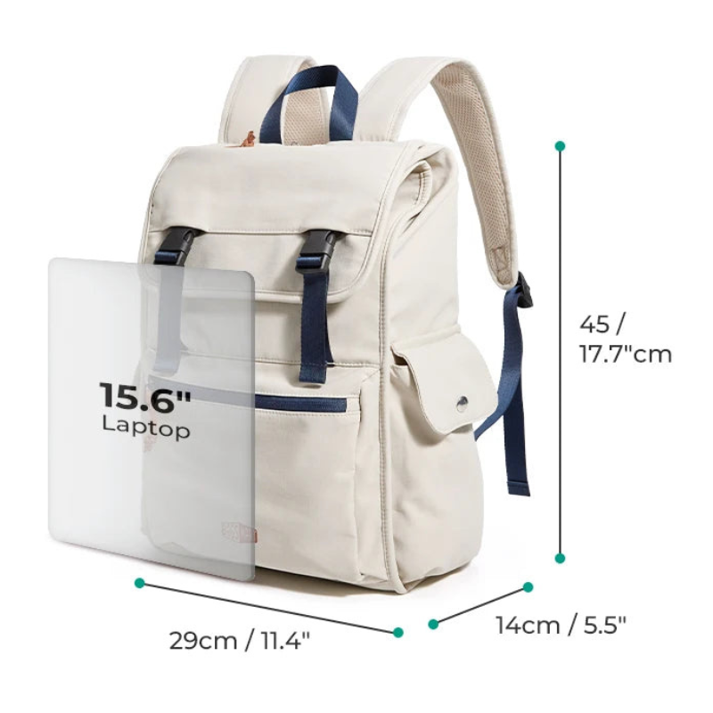 BAGSMART Expandable 23L Travel Laptop Backpack