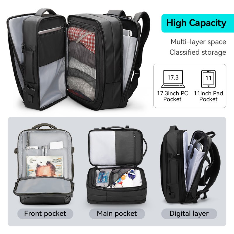 Mark Ryden Travel Backpack – Expandable & Water-Resistant