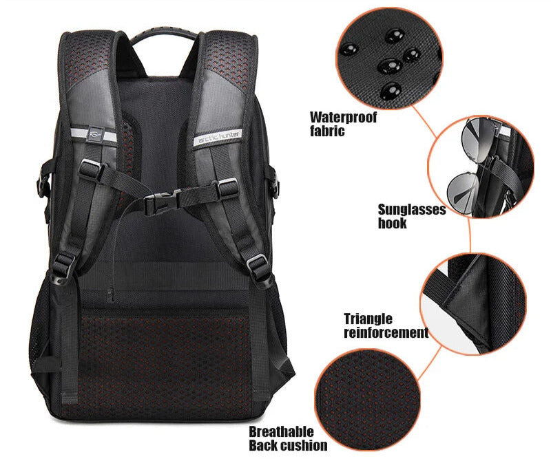Arctic Hunter USB Charging Laptop Backpack