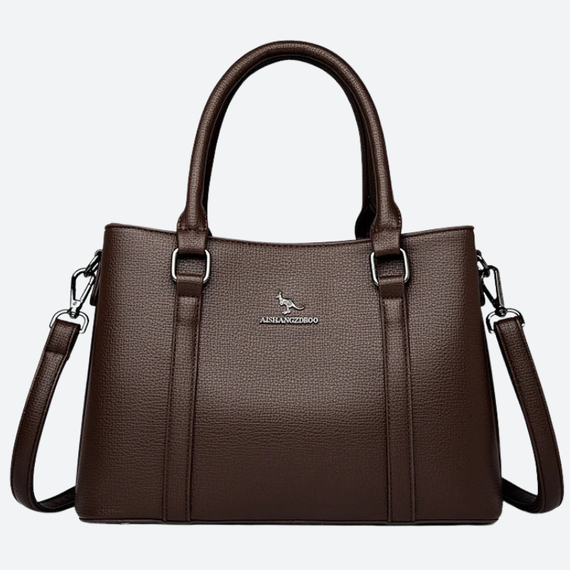 Vanderwah PU Leather Tote Bag with Large Capacity