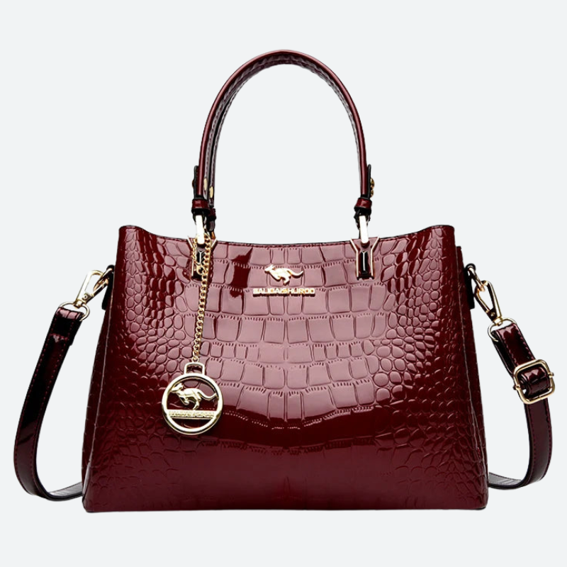 Badiman Elegant Crocodile Style Crossbody Bag