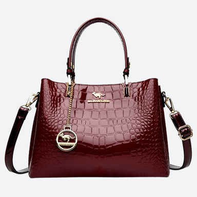 Badiman Elegant Crocodile Style Crossbody Bag