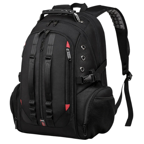 Bange Anti-Theft Water-Resistant Laptop Travel Backpack with USB Charging