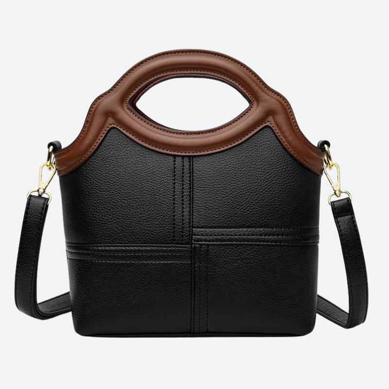 Bolsnik Elegant Microfiber PU Leather Crossbody Bag