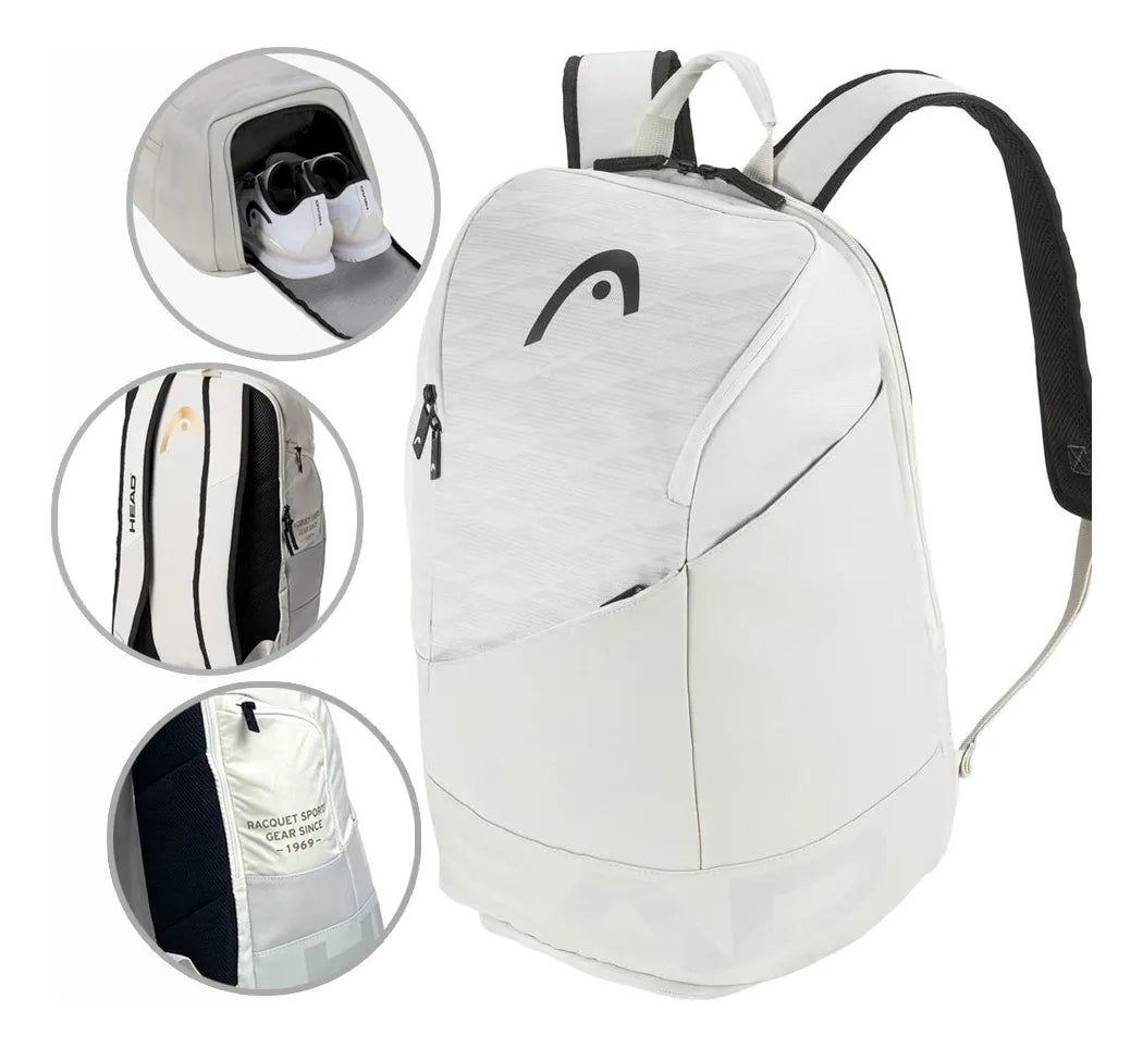 Djokovic Series Tennis Backpack with Racket Compartment