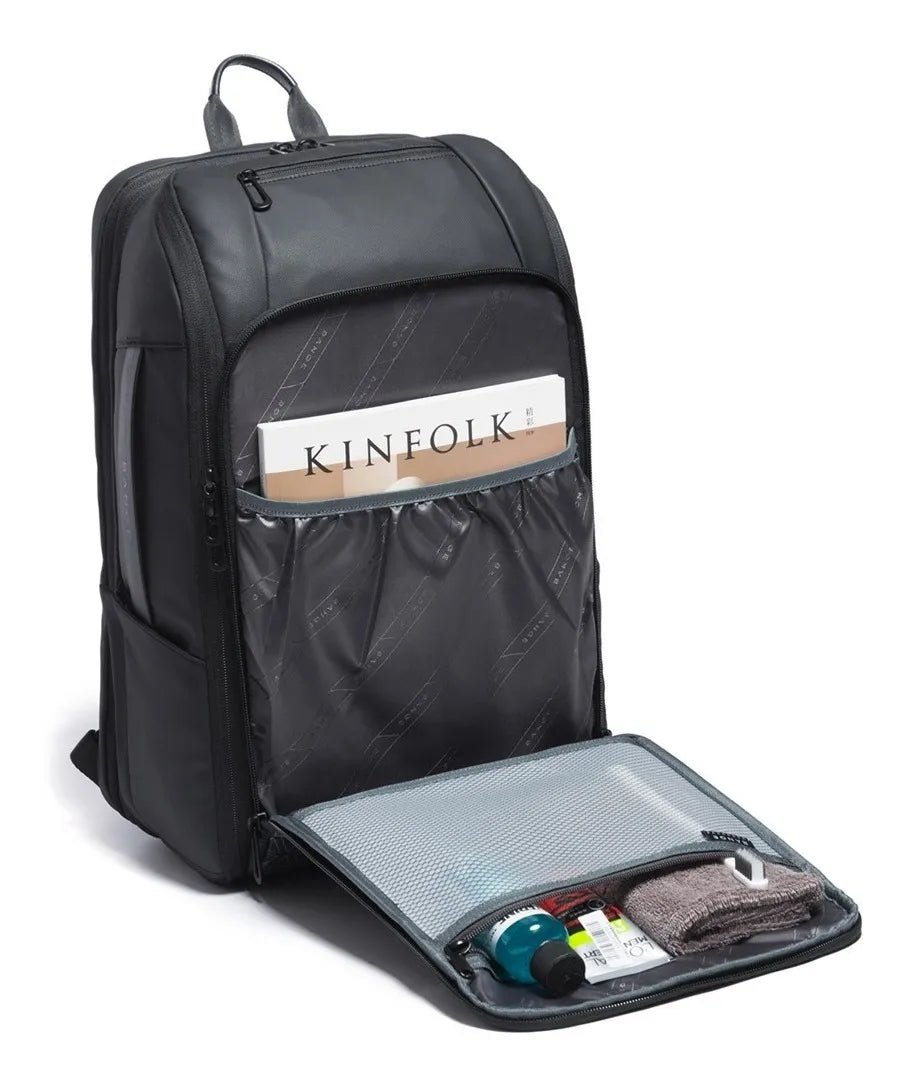 Bange Expandable Anti-Theft Waterproof Laptop Backpack - Black