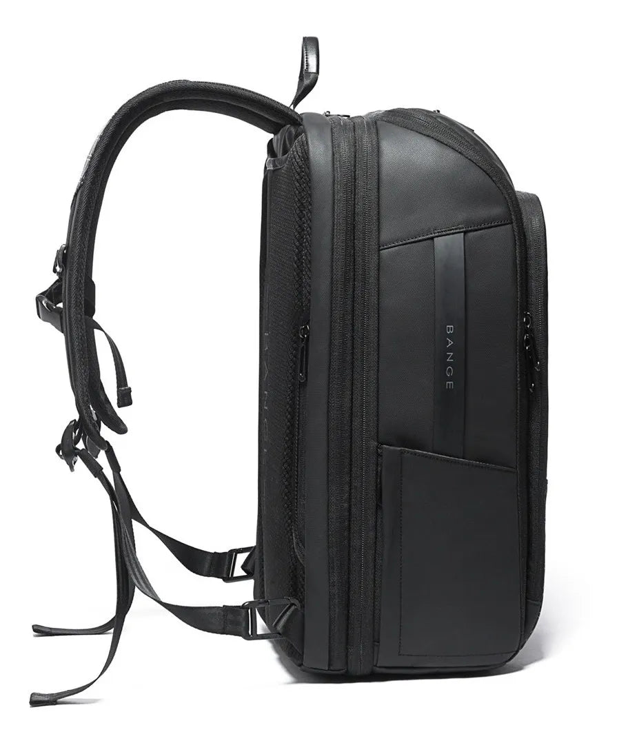 Bange Expandable Anti-Theft Waterproof Laptop Backpack - Black