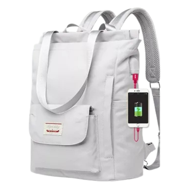 Waterproof Women Laptop Backpack with USB Charging Port Bolsnik