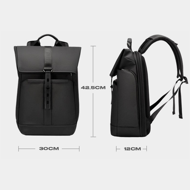 Bange Anti-Theft Waterproof Laptop Backpack Black