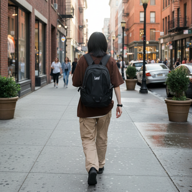 LEE 20L Water-Resistant Laptop Backpack