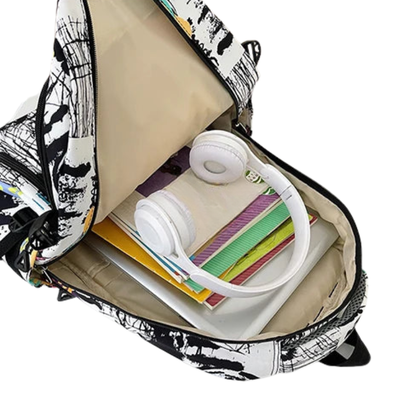 20L Personalized Graffiti Teen School Bag Bolsnik