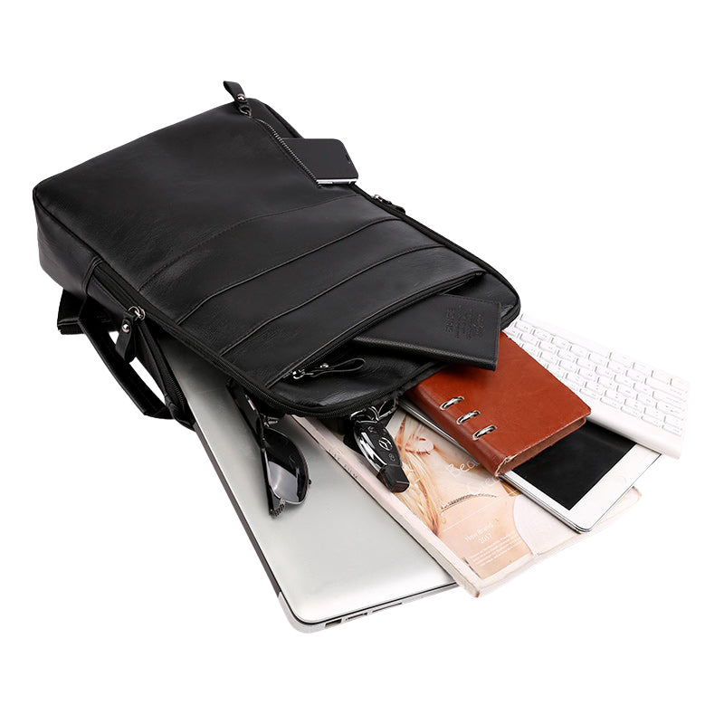 Bolsnik Business Waterproof Laptop Backpack with USB Charging