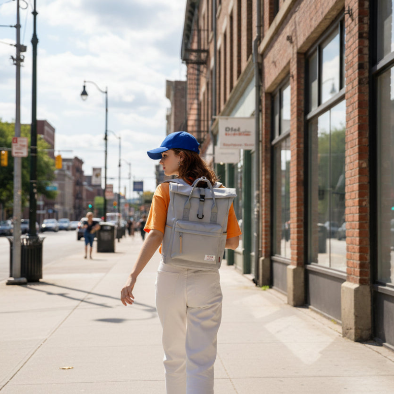 V.NINE Expandable Waterproof Laptop Backpack