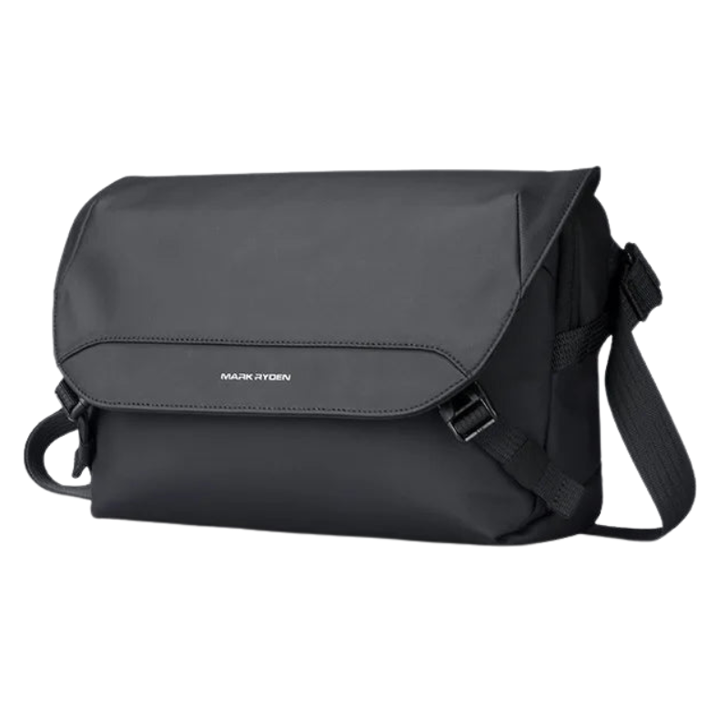Mark Ryden Water-Resistant Crossbody Messenger Bag Black