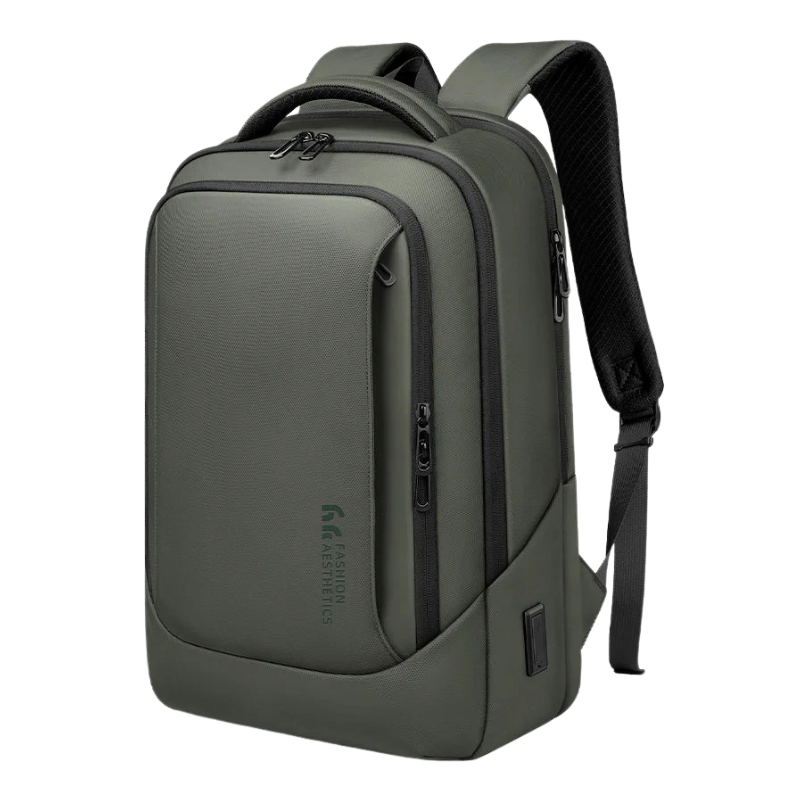 HK Waterproof Laptop Backpack with USB Charging