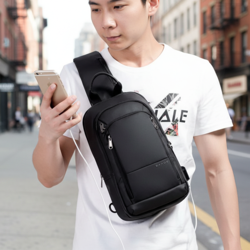 Bange Crossbody Bags with USB Charging