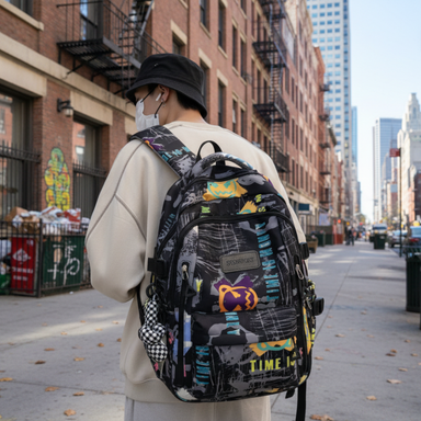 20L Personalized Graffiti Teen School Bag Bolsnik
