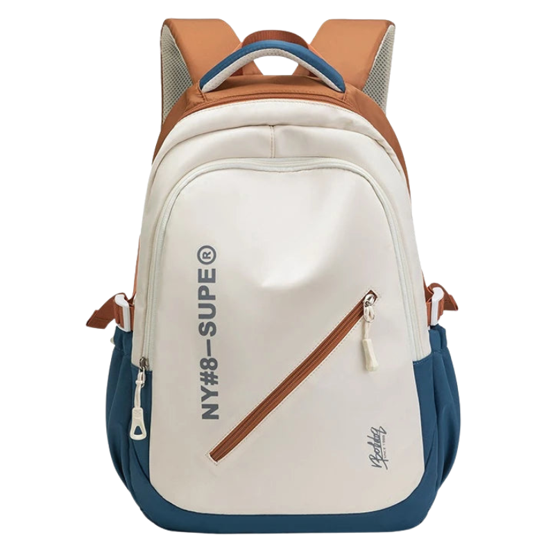 Bolsnik Large Capacity Lightweight Nylon Laptop Backpack
