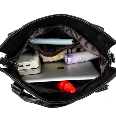 Badiman Elegant Soft PU Leather Tote Bag
