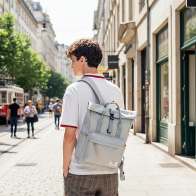 V.NINE Expandable Waterproof Laptop Backpack