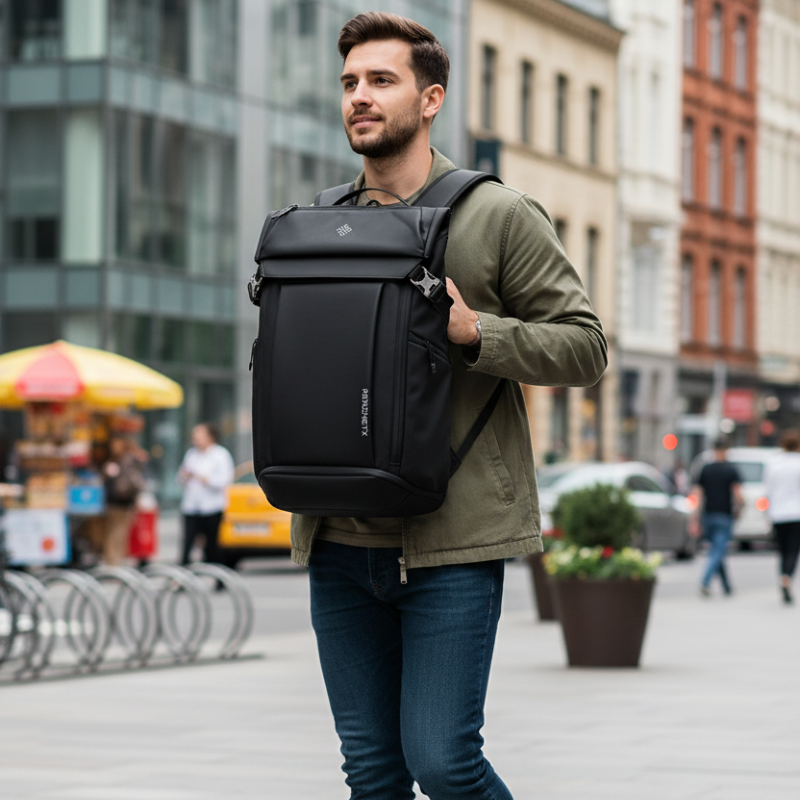 Renzhetx Pro – Waterproof & Anti-Theft Travel Backpack – Bolsnik