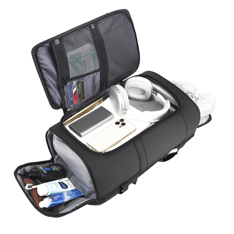 Bange Travel Backpack 45L – Waterproof with Shoe Compartment