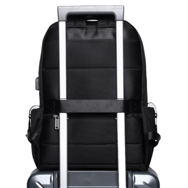 Heroic Knight Waterproof Laptop Backpack with USB Charging Port