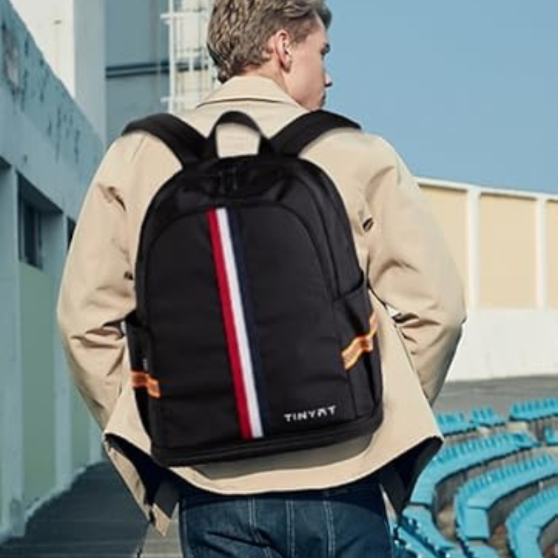 Tinyat Waterproof Gym Backpack with Shoe Compartment