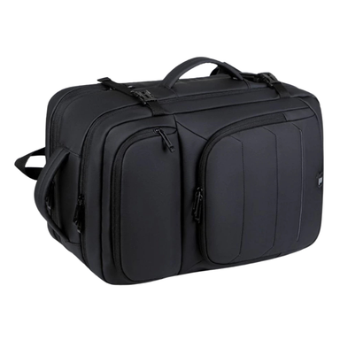 Expandable Waterproof USB Laptop Backpack Black Bolsnik