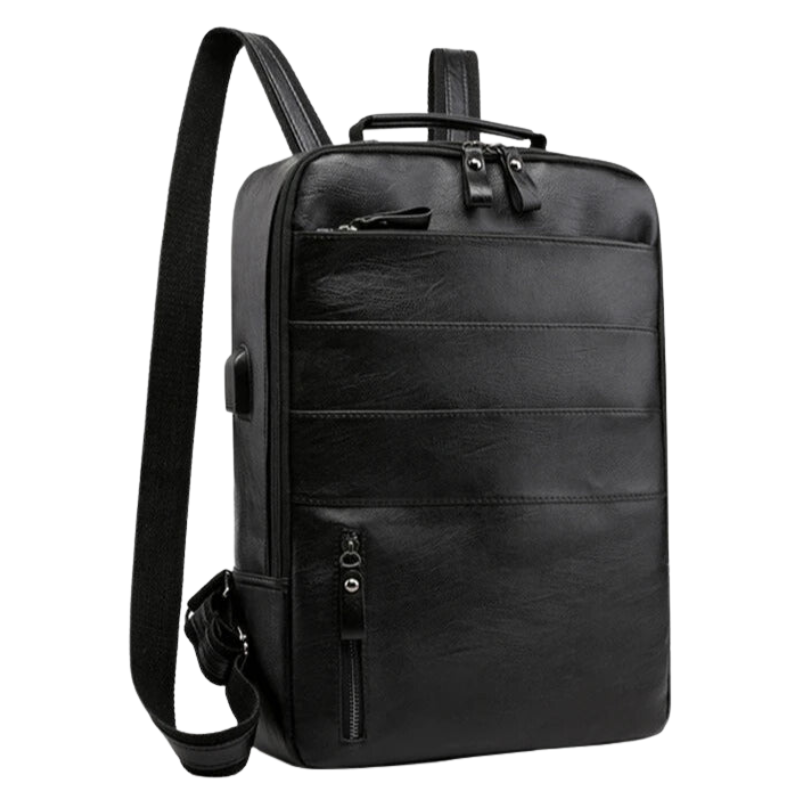 Bolsnik Business Waterproof Laptop Backpack with USB Charging