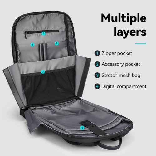 Mark Ryden Anti-Theft USB Water-Resistant Business Laptop Backpack