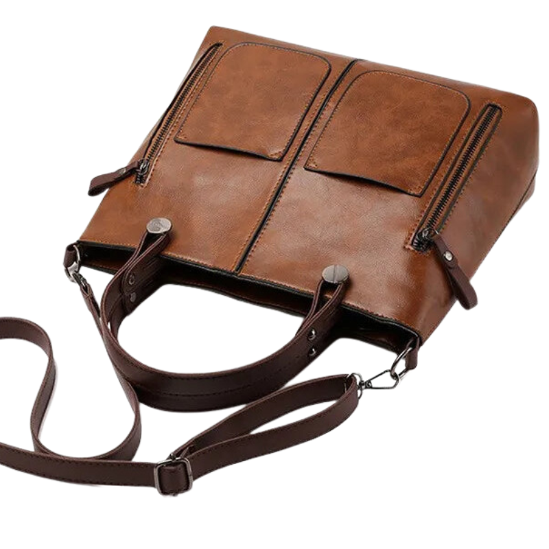 Bolsnik Retro PU Leather Crossbody