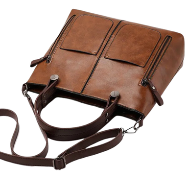Bolsnik Retro PU Leather Crossbody