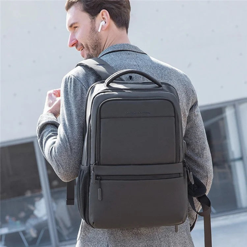 Mark Ryden Anti-Theft Waterproof Laptop Backpack Black