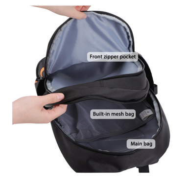 Tinyat Waterproof Gym Backpack with Shoe Compartment