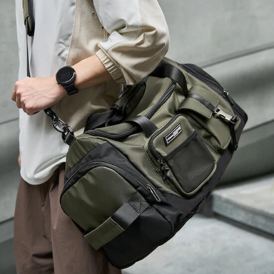 MOYYI Waterproof Travel Bag with Shoe Compartment and Wet Dry Separation