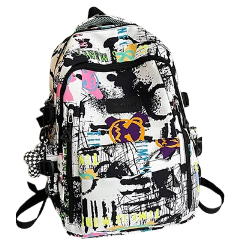 20L Personalized Graffiti Teen School Bag Bolsnik