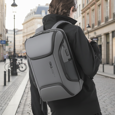 BANGE Waterproof Anti-Theft Laptop Backpack with USB Charging