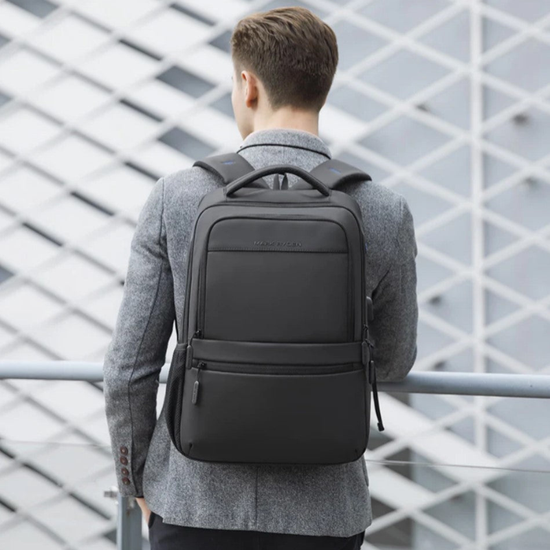 Mark Ryden Anti-Theft Waterproof Laptop Backpack Black