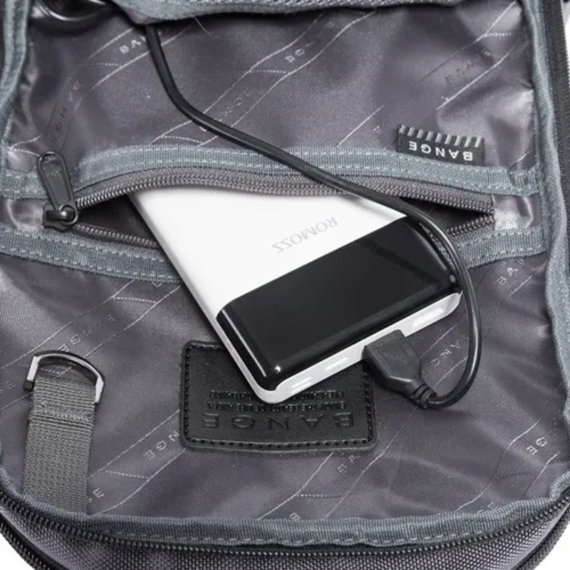 Bange Crossbody Bag with USB Charging