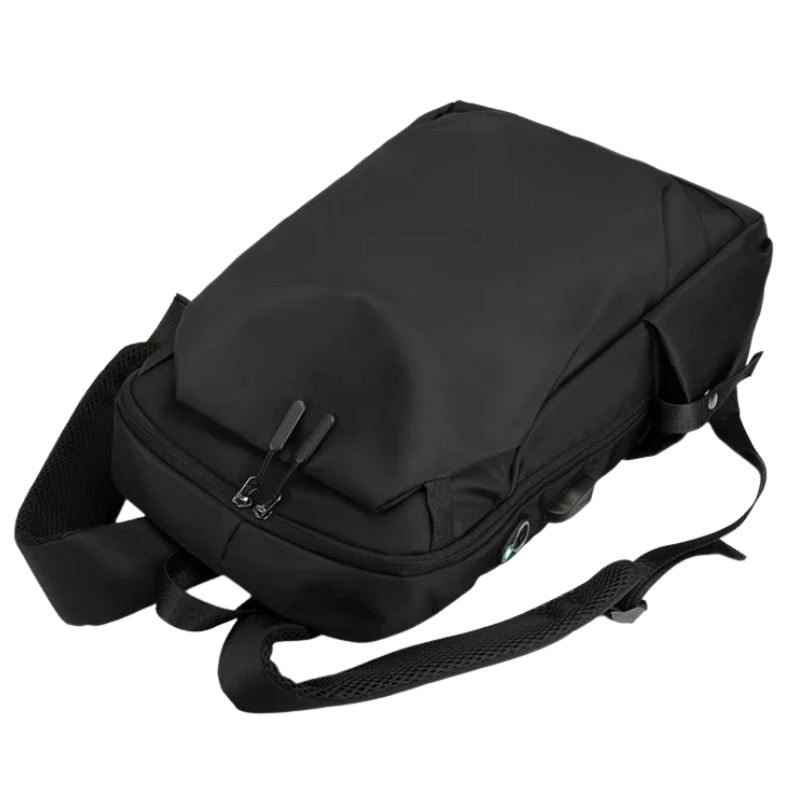 Heroic Knight Waterproof Laptop Backpack with USB Charging Port