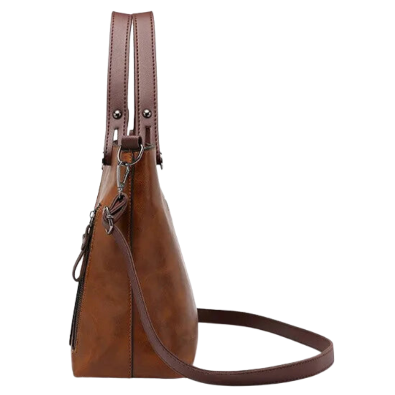 Bolsnik Retro PU Leather Crossbody