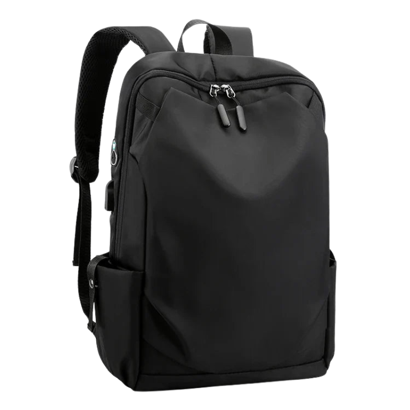 Heroic Knight Waterproof Laptop Backpack with USB Charging Port